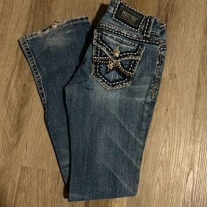 Miss Me Irene Boot Cut Jeans Size 27X32